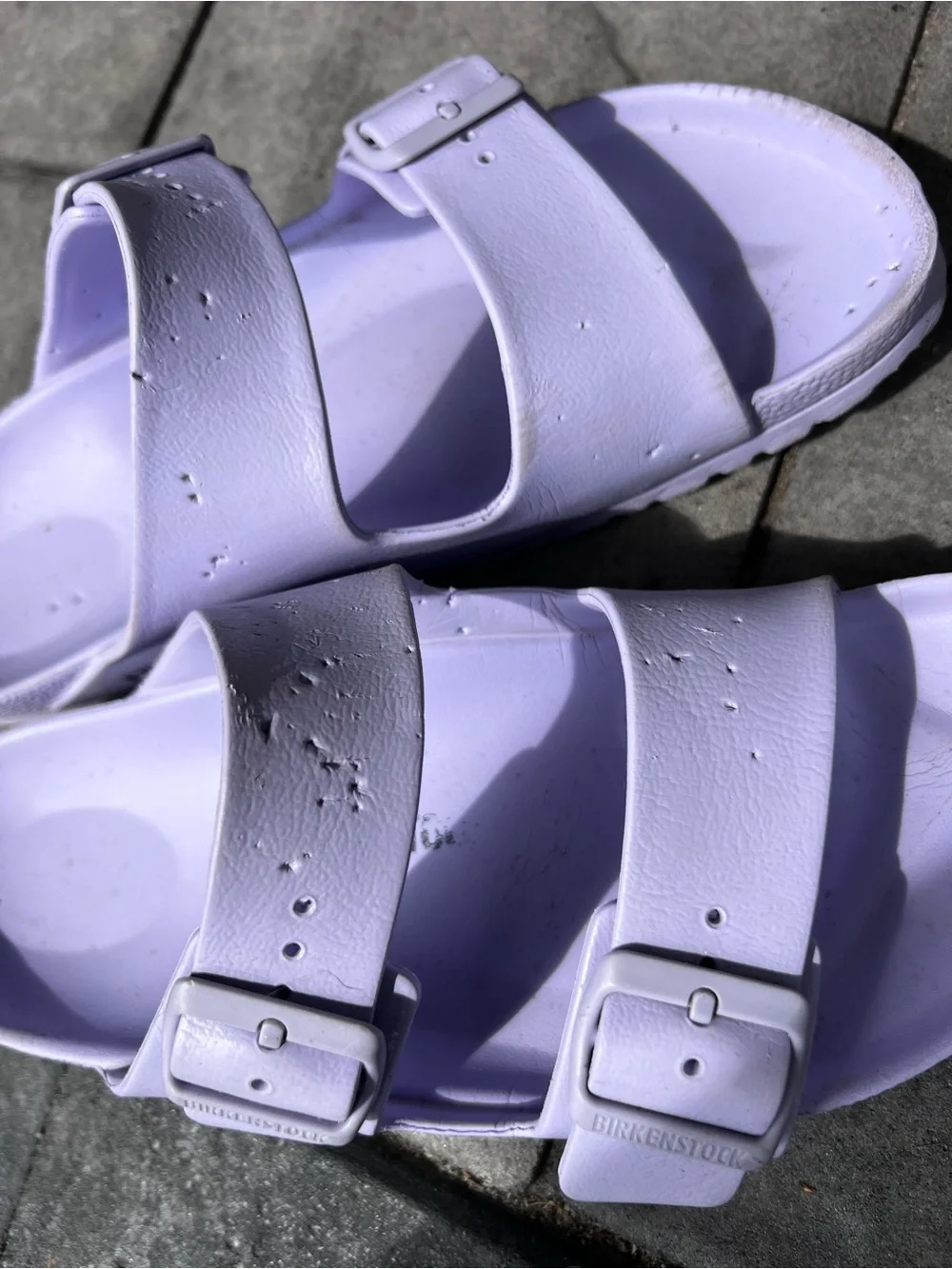 Birkenstock women’s EVA Sandals in Lavender